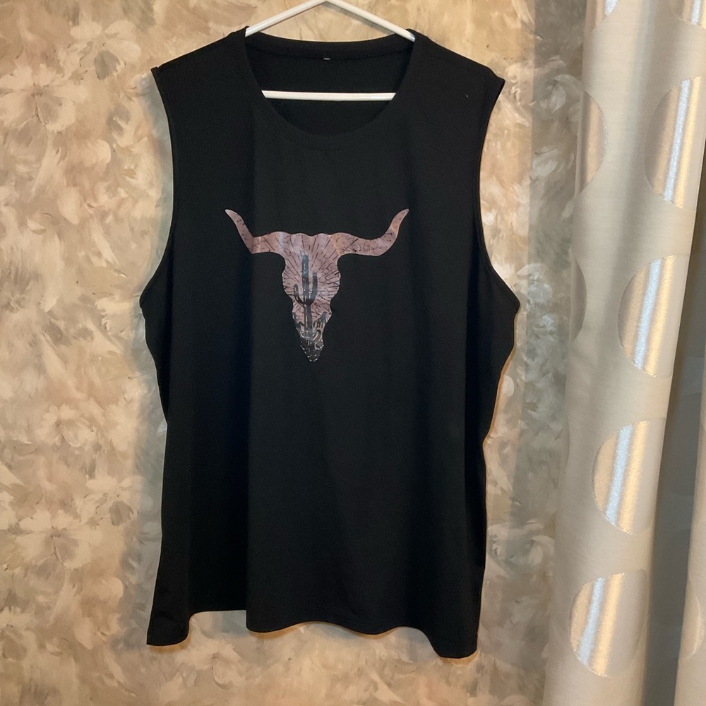 Cowboy vibes tank top! Yee Haw!